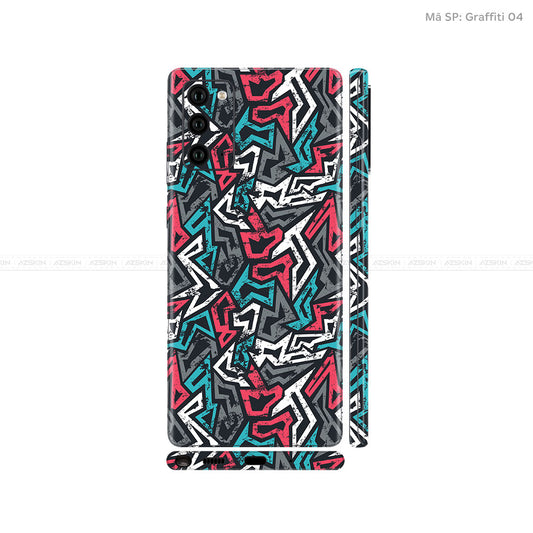 Dán Skin Galaxy Note 20 Series Vân Graffiti 04 | UVPT20