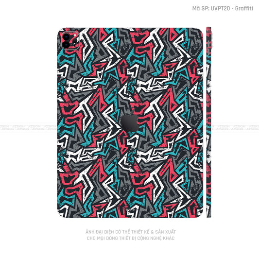 Dán Skin IPad Air Series Vân Graffiti 04