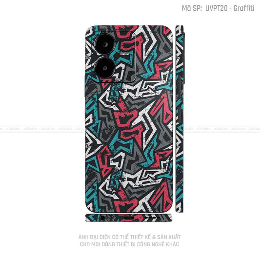 Dán Skin Vivo Y Series Graffiti 04 | UVPT20