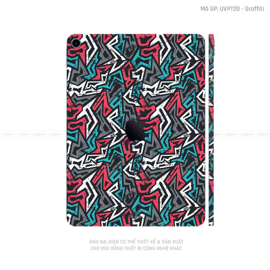 Dán Skin IPad Mini Series Vân Graffiti 04 | UVPT20