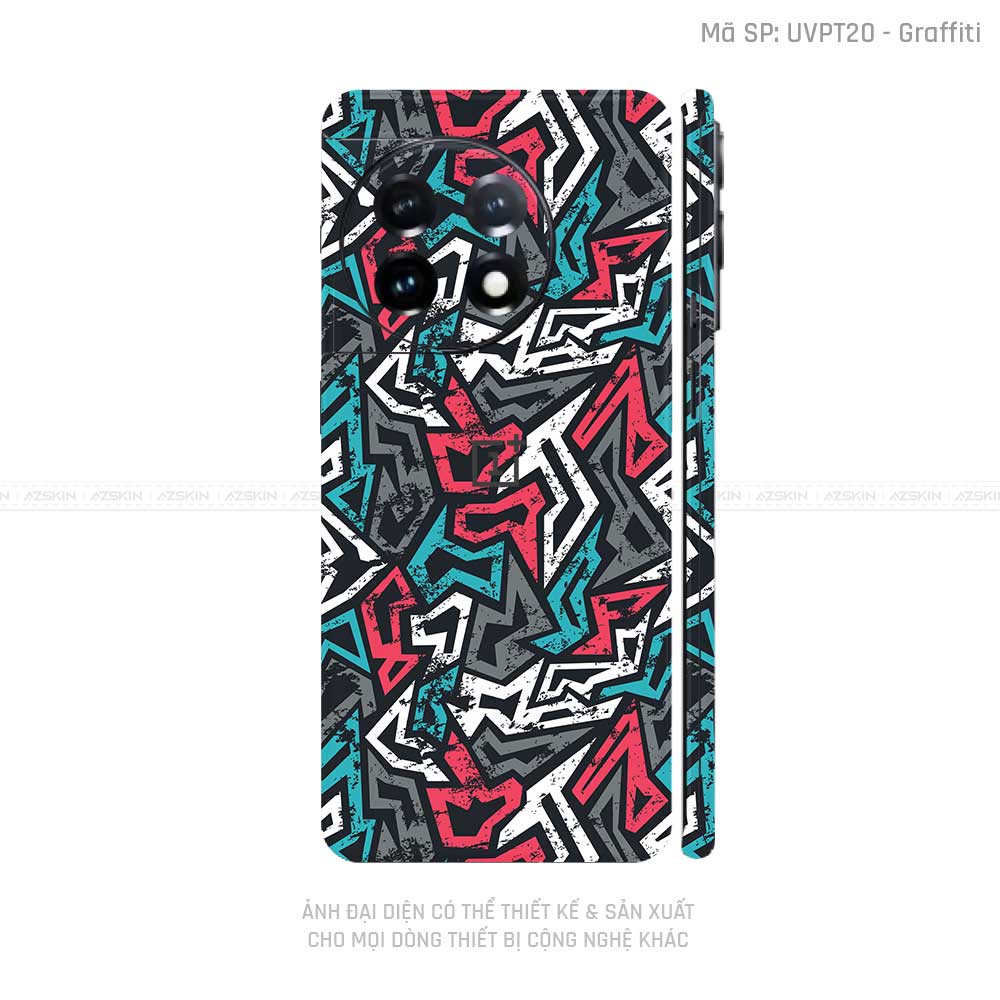 Dán Skin Oneplus Ace Series Vân Graffiti 04 | UVPT20