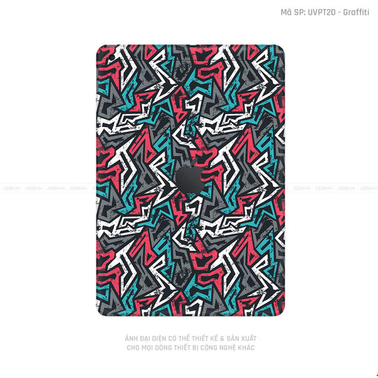 Dán Skin IPad Gen Series Vân Graffiti 04 | UVPT20