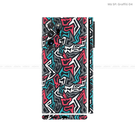 Dán Skin Galaxy Note 20 Series Vân Graffiti 04 | UVPT20