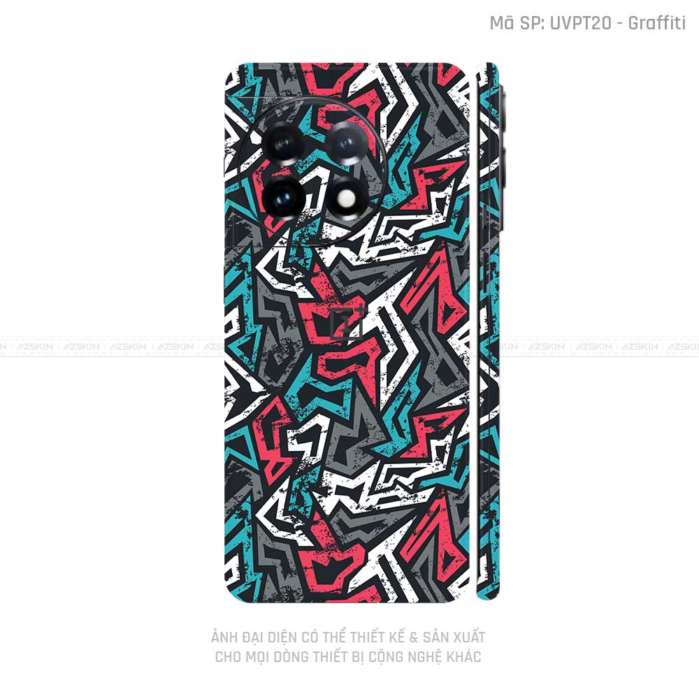 Dán Skin Oneplus 12 Series Vân Graffiti 04 | UVPT20