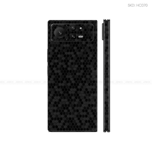 Dán Skin Điện Thoại Xiaomi Mix Fold Series Màu Đen Tổ Ong | HC070