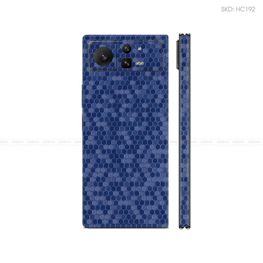 Dán Skin Điện Thoại Xiaomi Mix Fold Series Màu Xanh Tổ Ong | HC192
