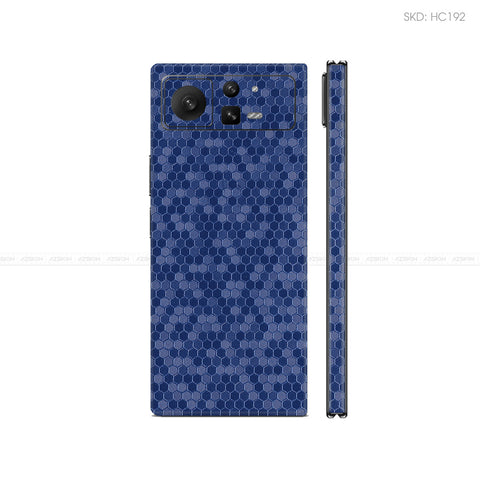 Dán Skin Điện Thoại Xiaomi Mix Fold Series Màu Xanh Tổ Ong | HC192