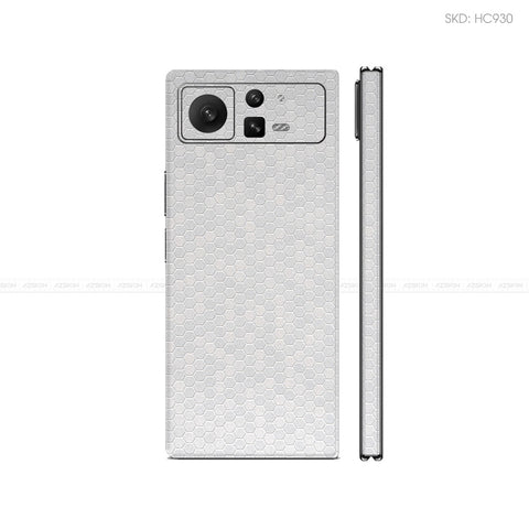 Dán Skin Điện Thoại Xiaomi Mix Fold Series Màu Bạc Tổ Ong | HC930