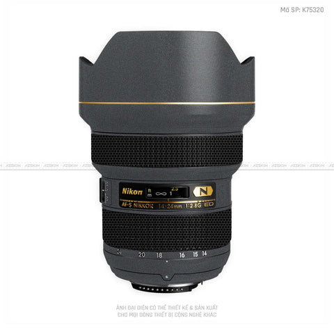 Dán Skin Ống Kính Nikon Màu Xám | K75320
