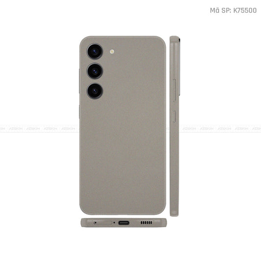 Dán Skin Galaxy S23 Series Màu Titanium | K75500