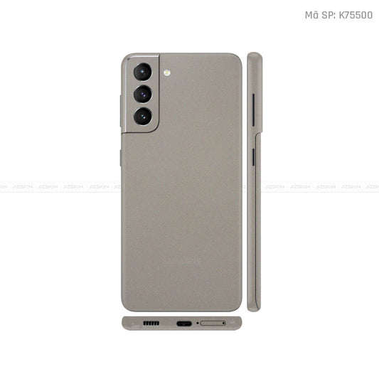 Dán Skin Galaxy S21 Series Màu Titanium | K75500