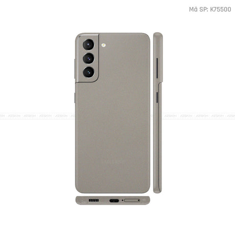 Dán Skin Galaxy S21 Series Màu Titanium | K75500