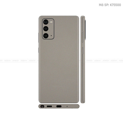 Dán Skin Galaxy Note 20 Series Màu Titanium | K75500