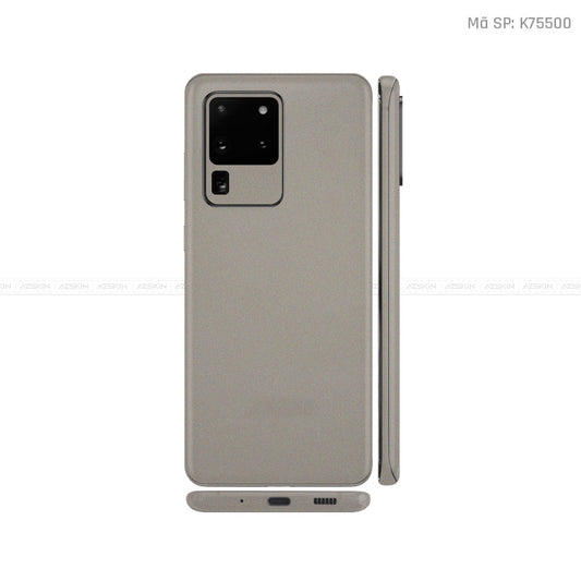 Dán Skin Galaxy S20 Series Màu Titanium | K75500