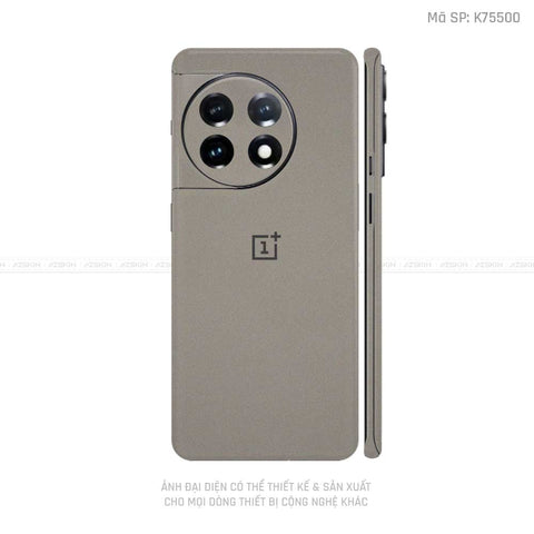 Dán Skin Oneplus 11 Series Màu Titanium | K75500