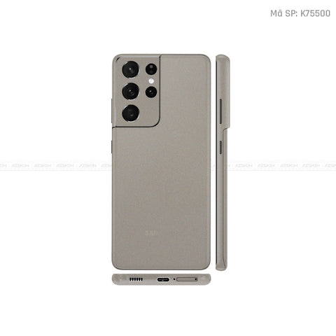 Dán Skin Galaxy S21 Series Màu Titanium | K75500