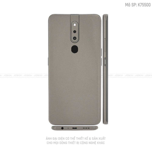 Miếng Dán Skin Điện Thoại OPPO F Series Chuyển Màu Titanium | K75500
