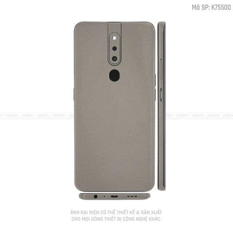 Miếng Dán Skin Điện Thoại OPPO F Series Chuyển Màu Titanium | K75500