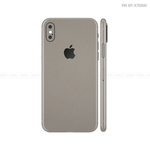 Dán Skin IPhone X Series Đổi Màu Titanium | K75500