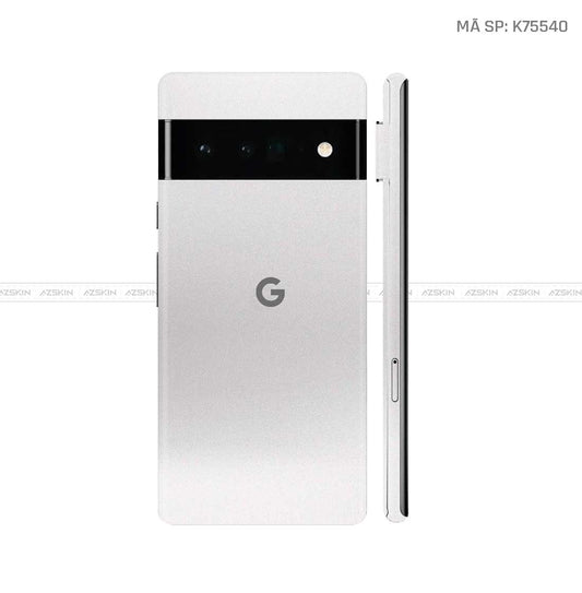 Dán Skin Google Pixel 6 Series Chuyển Màu Trắng Sứ | K75540
