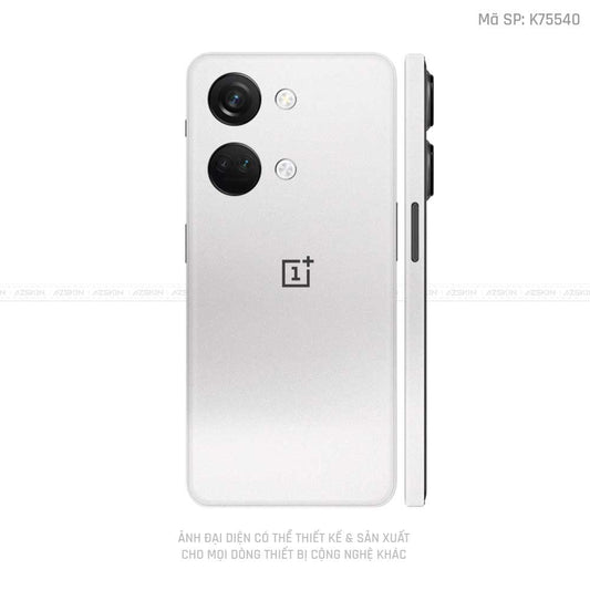 Dán Skin Oneplus Nord Series Chuyển Màu Trắng Sứ | K75540