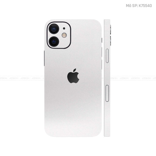 Dán Skin IPhone 12 Series Đổi Màu Trắng | K75540