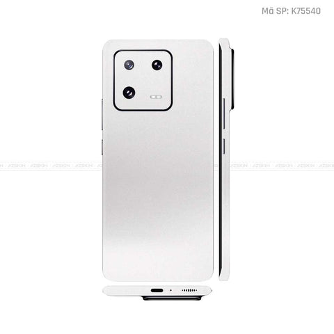 Dán Skin Xiaomi 13 Series Màu Trắng | K75540