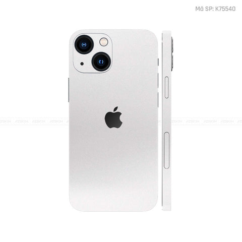 Dán Skin IPhone 13 Series Màu Trắng Sứ | K75540