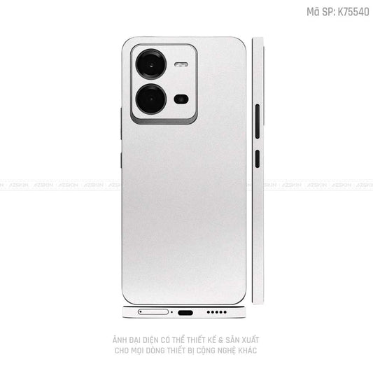 Dán Skin Vivo V Series Màu Trắng  | K75540