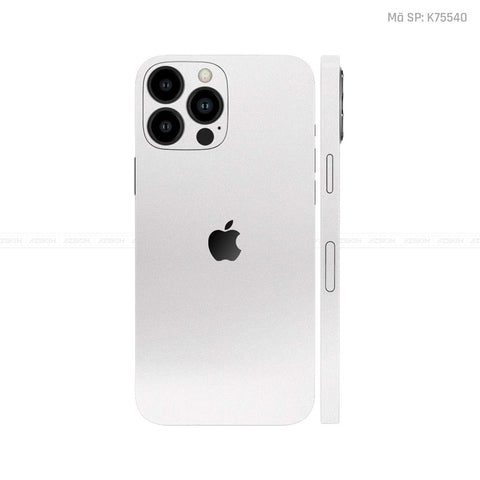 Dán Skin IPhone 13 Series Màu Trắng Sứ | K75540