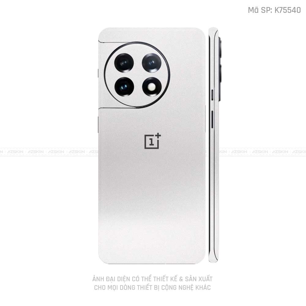 Dán Skin Oneplus Ace Series Chuyển Màu Trắng Sứ | K75540