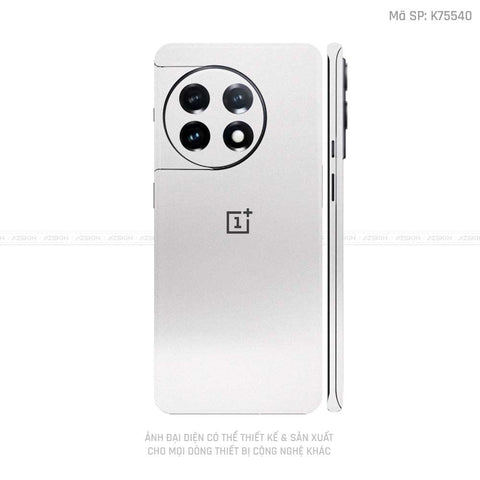 Dán Skin Oneplus Ace Series Chuyển Màu Trắng Sứ | K75540