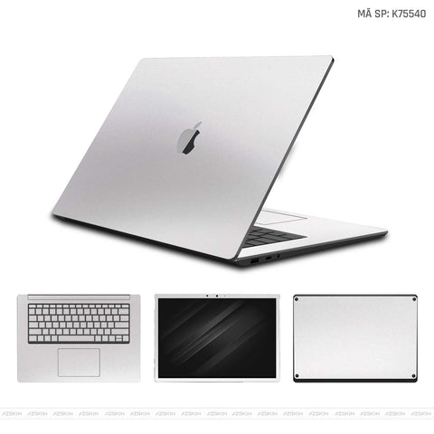 Dán Skin Macbook Đổi Màu Trắng Sứ | K75540