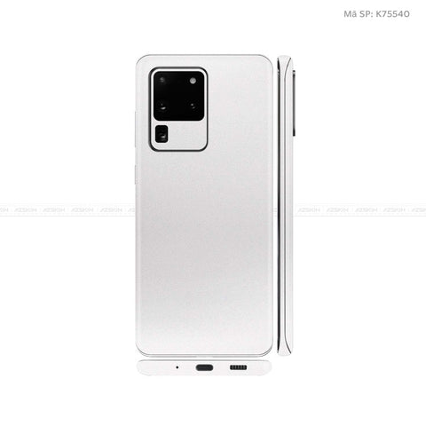 Dán Skin Galaxy S20 Series Đổi Màu Trắng Sứ | K75540