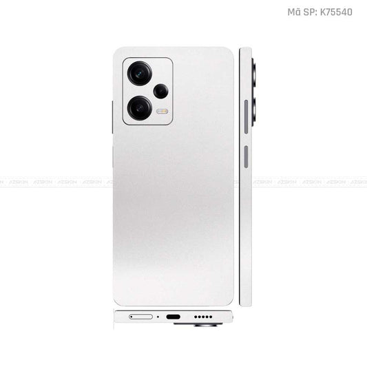 Dán Skin Xiaomi Redmi Note 12 Series Màu Trắng Nhám | K75540
