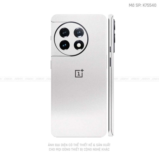 Dán Skin Oneplus 11 Series Màu Trắng Sứ | K75540