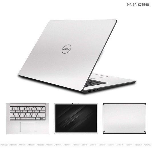 Skin Laptop Dell Đổi Màu Trắng | K75540