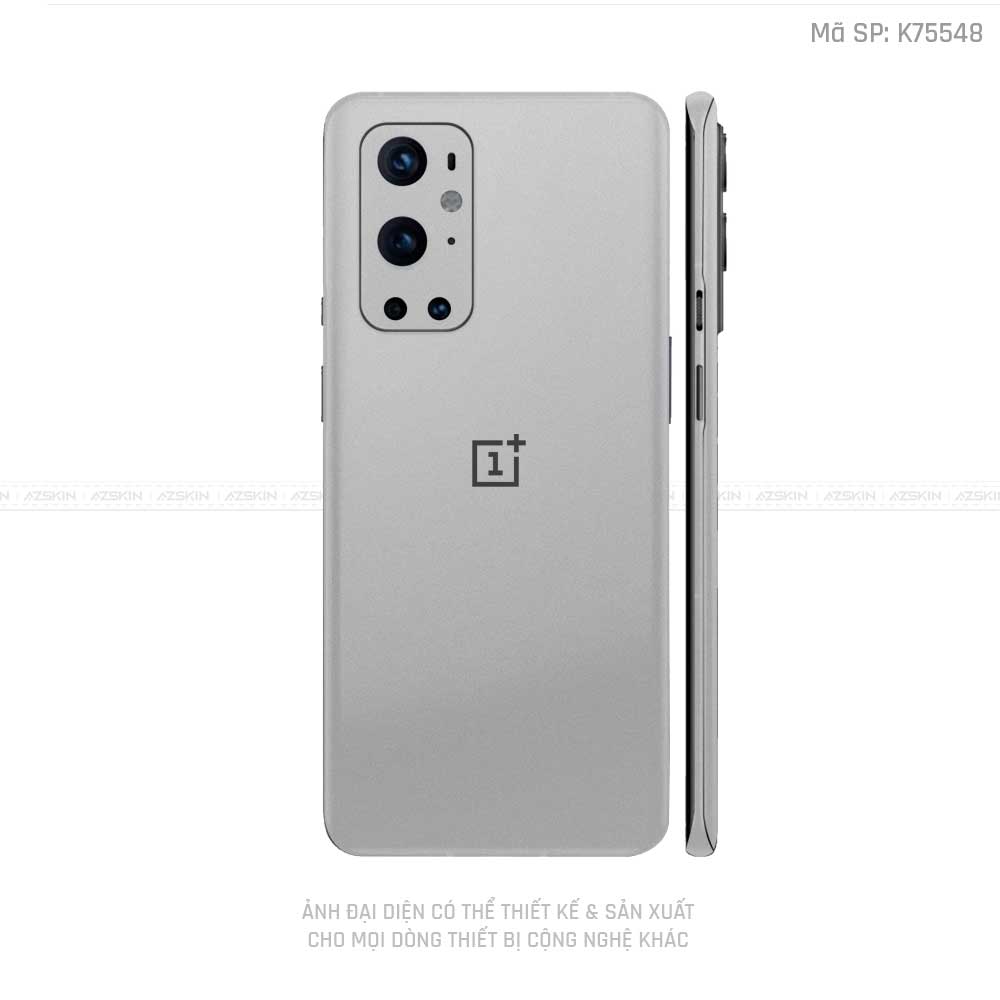 Dán Skin Oneplus 8/9 Series Màu Bạc Nhôm | K75548