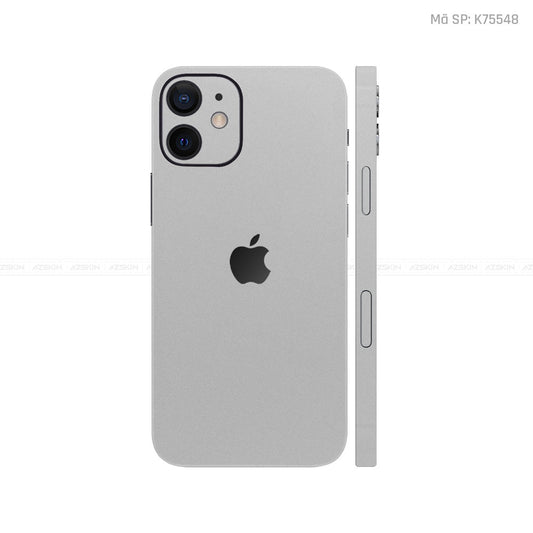 Dán Skin IPhone 12 Series Đổi Màu Bạc