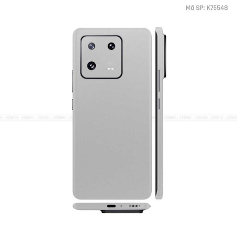 Dán Skin Xiaomi 13 Series Màu Bạc | K75548