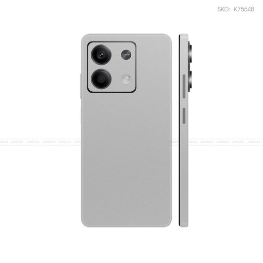 Dán Skin Điện Thoại Xiaomi Redmi 13 Series Màu Bạc | K75548