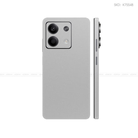 Dán Skin Điện Thoại Xiaomi Redmi 13 Series Màu Bạc | K75548