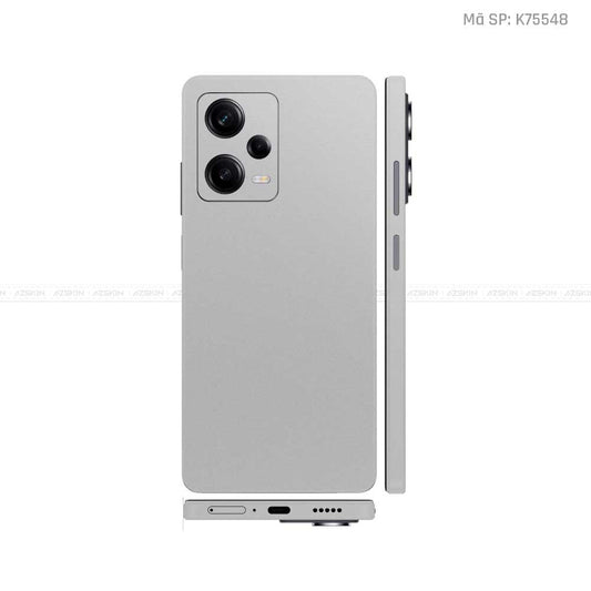 Dán Skin Xiaomi Redmi Note 12 Series Màu Bạc | K75548