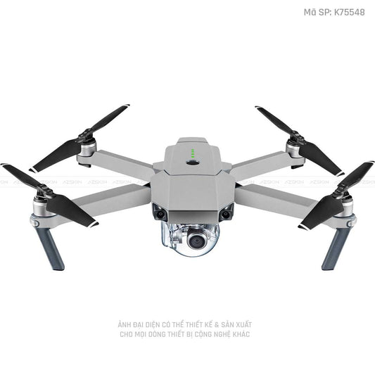 Dán Skin Flycam Màu Trắng Bạc | K75548