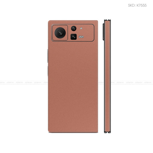 Dán Skin Điện Thoại Xiaomi Mix Fold Series Màu Vàng Hồng | K75555