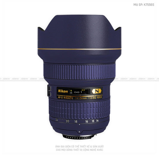 Dán Skin Ống Kính Nikon Màu Tím | K75565
