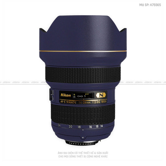 Dán Skin Ống Kính Nikon Màu Tím | K75565