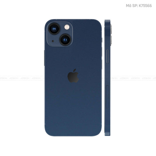 Dán Skin IPhone 14 Series Đổi Màu Xanh Tím Than | K75566