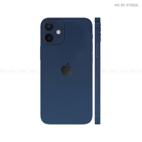 Dán Skin IPhone 12 Series Màu Xanh Ocean Blue | K75566