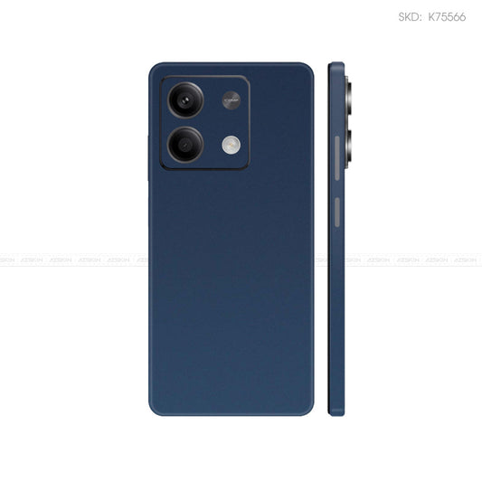 Dán Skin Điện Thoại Xiaomi Redmi 13 Series Màu Xanh Tím | K75566